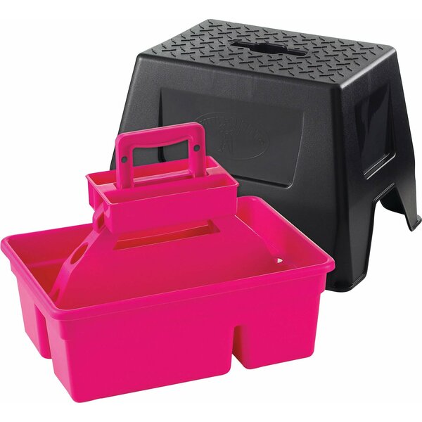 Miller Mfg Little Giant Duratote Stool & Tote Box DTSSHOTPINK